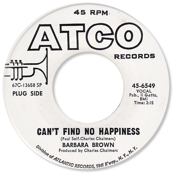 Cant find no happiness - ATCO 6549