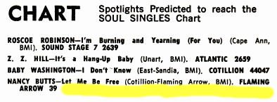 Billboard clipping Sept 1968